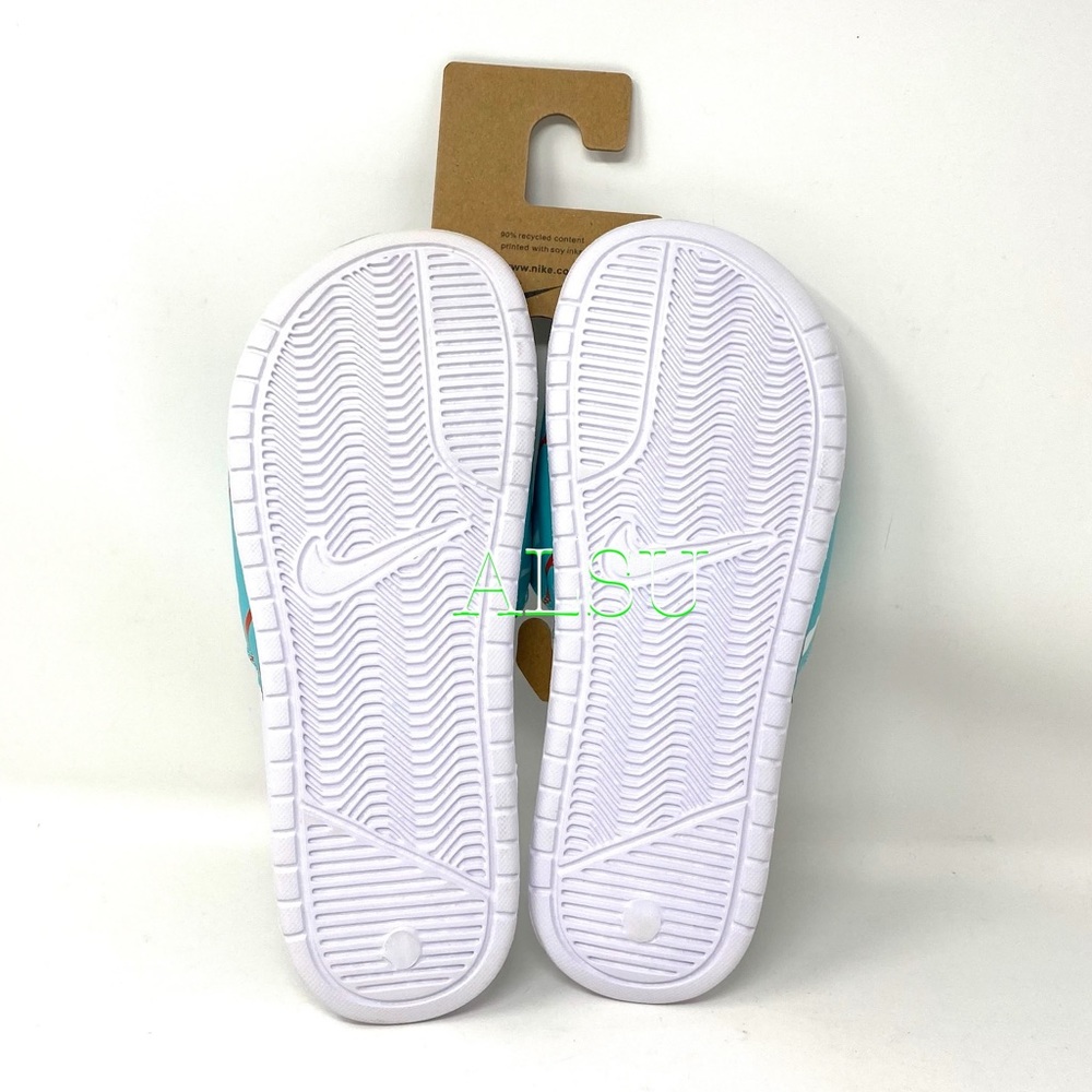 Nike Benassi Slides Women’s Sandals Ocean Breeze - Picture 2 of 8